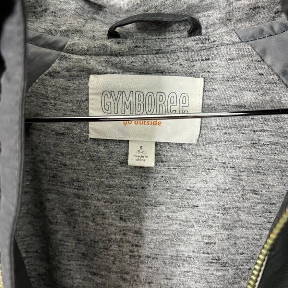 Gymboree raincoat gray  ligthweight  Jacket Sz S - Picture 2 of 6